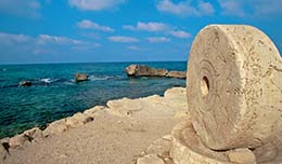 Crib tourists: the beaches of Israel