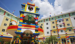 FL: the hotel is opened Legoland
