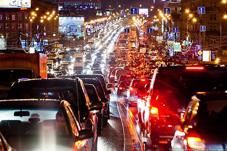 Jakarta is the city with the highest traffic