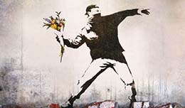 The Banksy exhibition in Rome