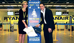 Нові правила провезення ручної поклажі Ryanair