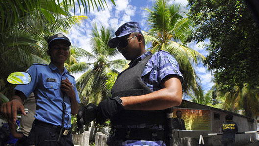 Туристическая полиция на Мальдивах