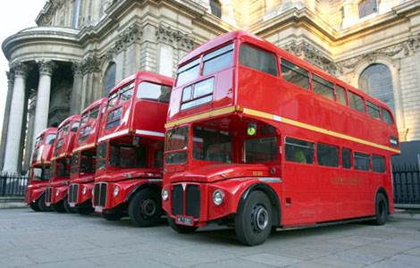 London will give Brisbane two tourist bus