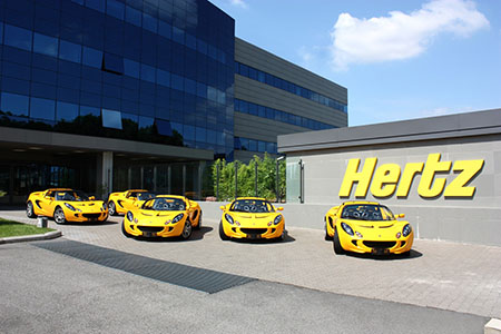 Hertz rent a car opens a network of offices in Europe