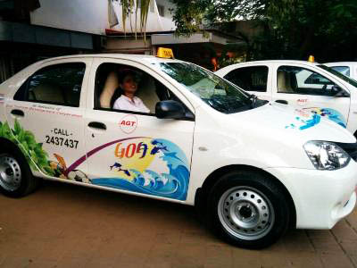 Women's taxi in Goa