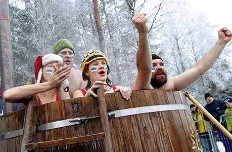 Winter festivals in otepää, Estonia