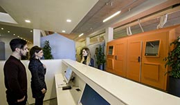 Capsule hotel in the airport of Naples