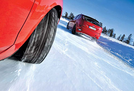 To Finland by car: winter tires