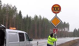 Speed limits in Finland